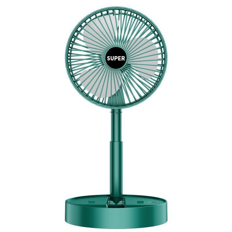 Desktop Folding Small Compact Silent USB Rechargeable Portable Fan