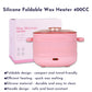 Electric collapsible wax heater or Portable Collapsible Silicone Wax Heater Machine