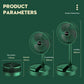 Desktop Folding Small Compact Silent USB Rechargeable Portable Fan
