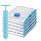 5-Pack Vacuum Storage Bags with Hand Pump – Space-Saving Compression Bags for Bedding & Clothes